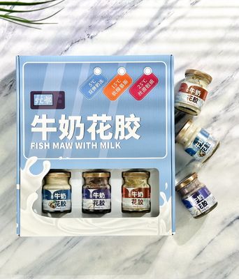 خرید غذايي شير پخته شده ماهي مو کلاژن دسر جایگزین وعده غذایی 258g تولید آنلاین