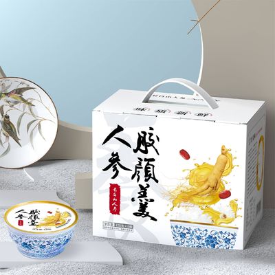 خرید ژینسینگ بسته بندی شده کلاژن دسر سوپ جایگزین غذا شیرین طبیعی تولید آنلاین