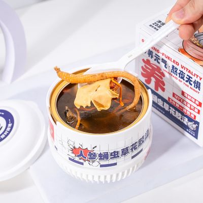قیمت خوب جينسنگ و شوربه مگس ماهي Cordyceps یک تونیک گیاهی برتر برای افزایش انرژی، استقامت و حمایت از سیستم ایمنی بدن با آبجو غنی از کلاژن آنلاین
