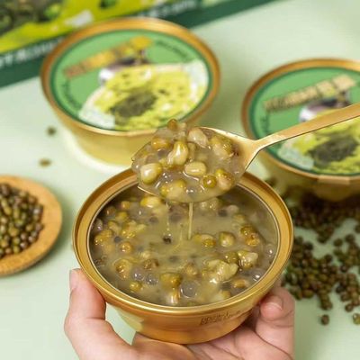 قیمت خوب نوشابه دانه های لوبیا پاندان مونگ لوتس ️ آماده برای خوردن گیاهان بدون قند اضافه شده دسر گیاهی برچسب تمیز آنلاین