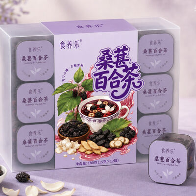 قیمت خوب OEM/ODM Private Label Sleep Support Tea  Mulberry & Lily Sugar-Free Instant Herbal Blend آنلاین