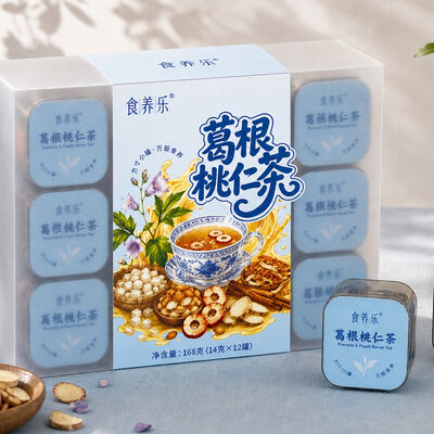 قیمت خوب FDA HALAL Circulation Support Tea  Kudzu & Peach Kernel Instant Herbal Blend آنلاین