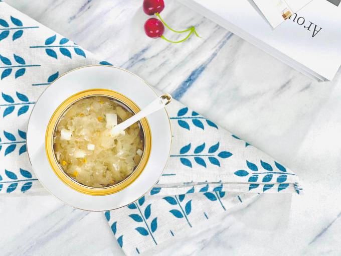 Osmanthus Tremella Soup – Herbal Dessert for Skin and Lung Health