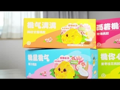 جعبه هدیه ی دسر با آدامس هلو